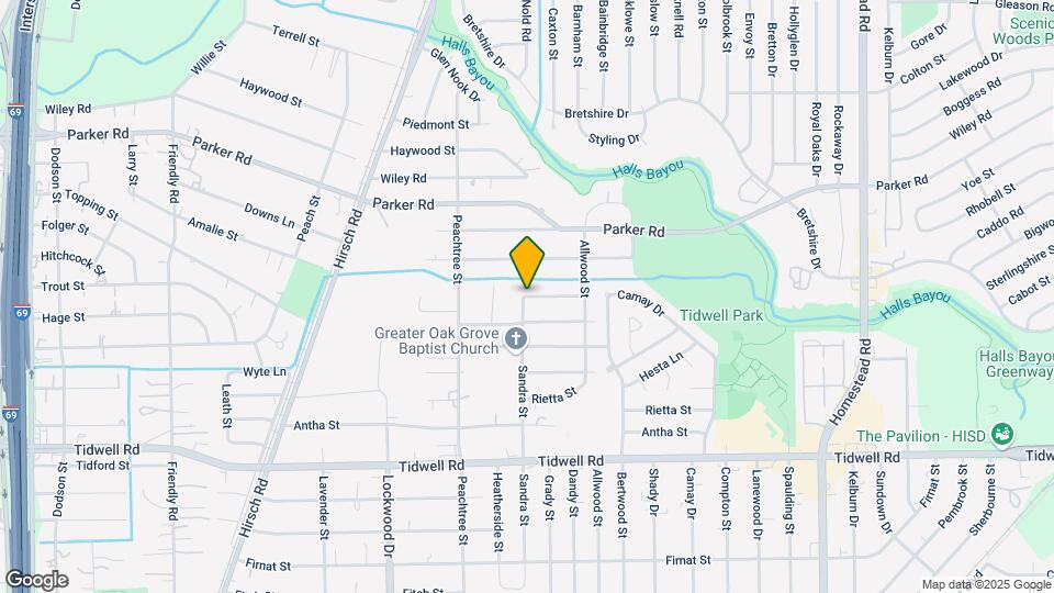 5705 Breland St Map and Location Details
