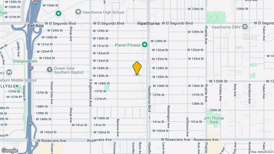 4466 W 135th St Map and Location Details