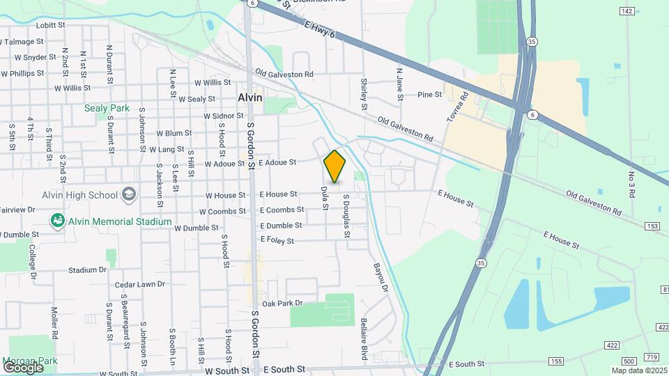 521 E House St, Unit A Map and Location Details