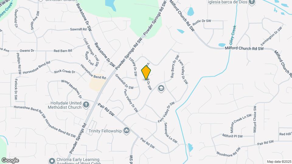 2870 Valley Brook Dr SW Mapa y Detalles de la Ubicación