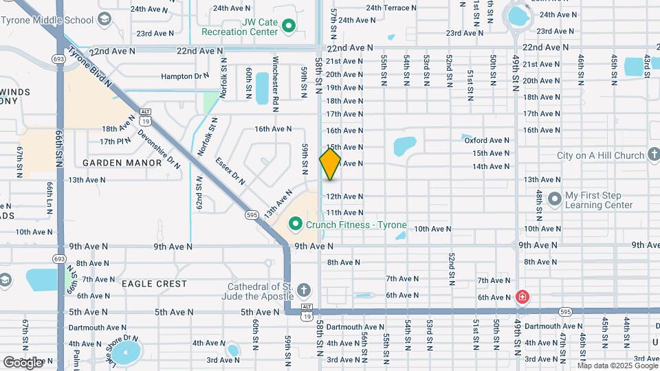Tyrone Gardens Apartments & Condominimums Mapa y Detalles de la Ubicación