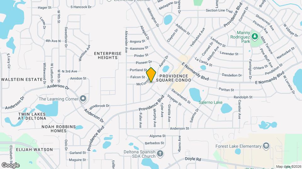 1036 Aaron Dr Mapa y Detalles de la Ubicación