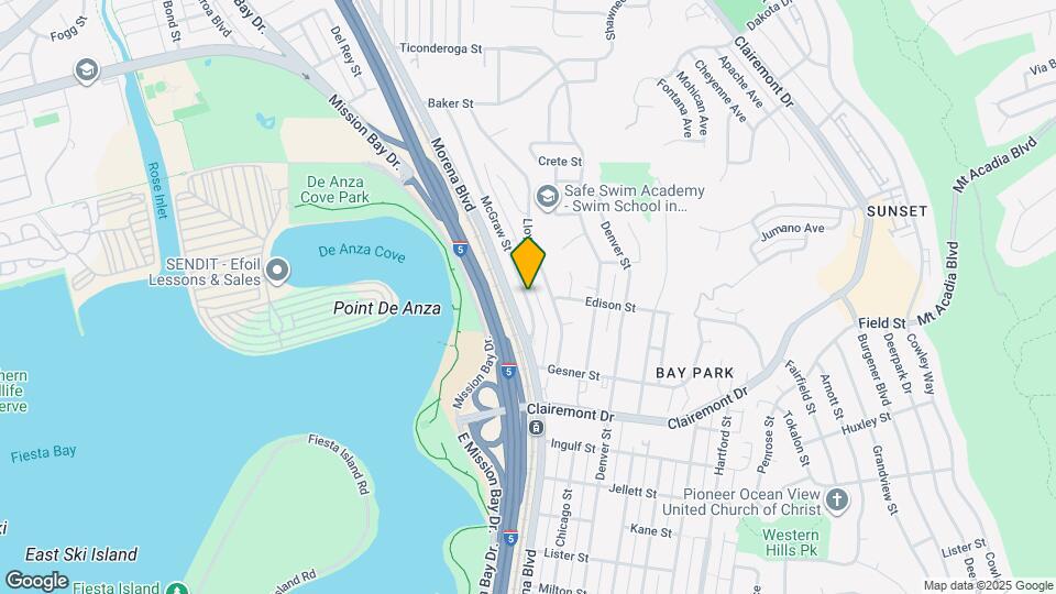 2963 McGraw St Map and Location Details