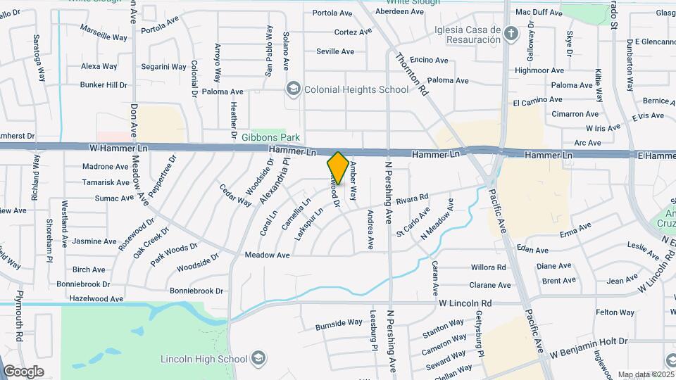 7714 Brentwood Dr Map and Location Details