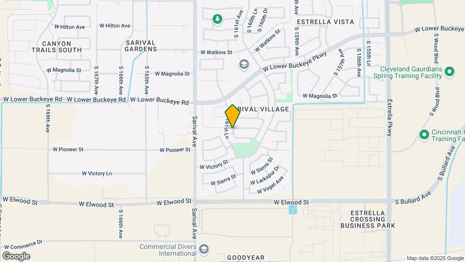 3024 S 161st Dr Map and Location Details