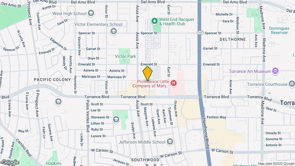 21007 Ladeene Ave Map and Location Details