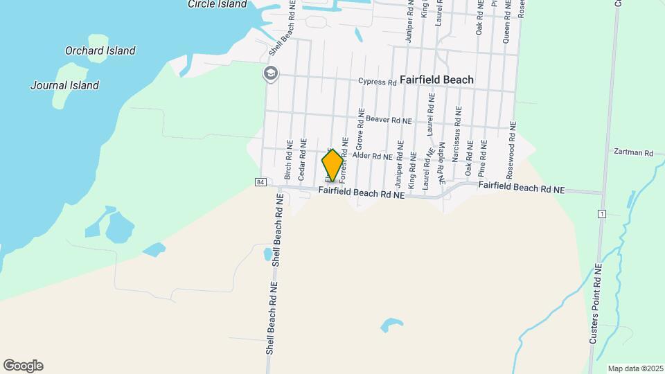 5170 Fairfield Beach Rd NE Mapa y Detalles de la Ubicación