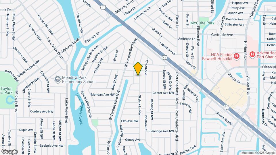 580 Skylark Ln NW Map and Location Details