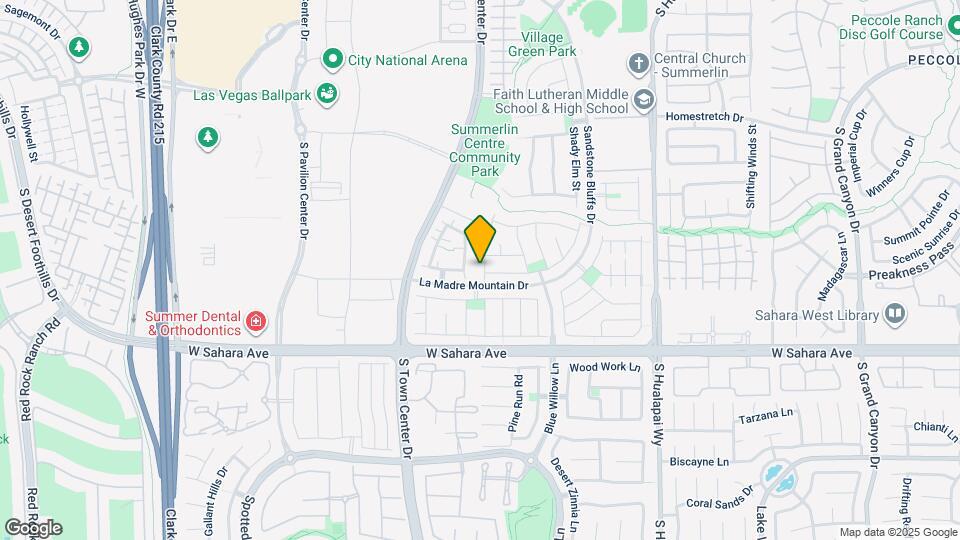 2231 Desert Prairie St Map and Location Details