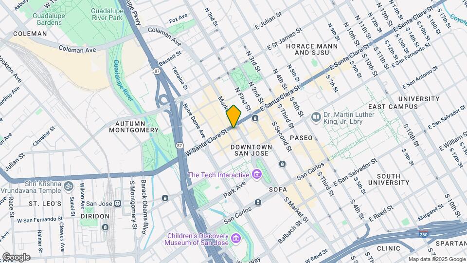 One South Market Map and Location Details