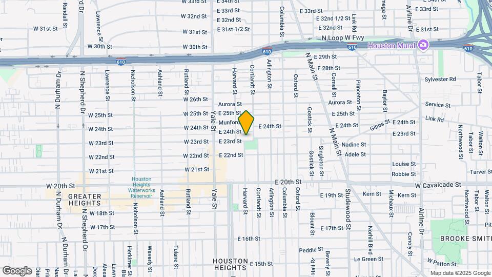 209 E 23rd St Map and Location Details