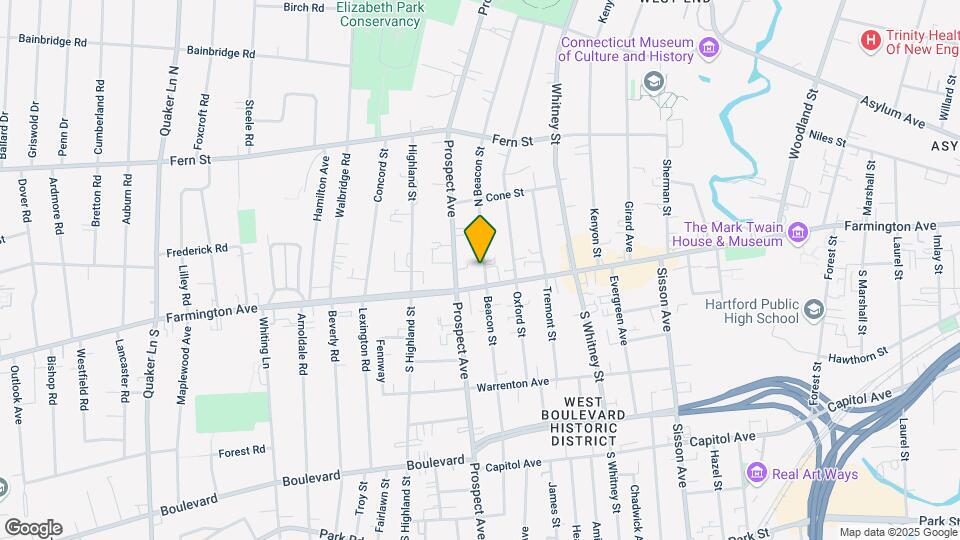 9 N Beacon St Mapa y Detalles de la Ubicación