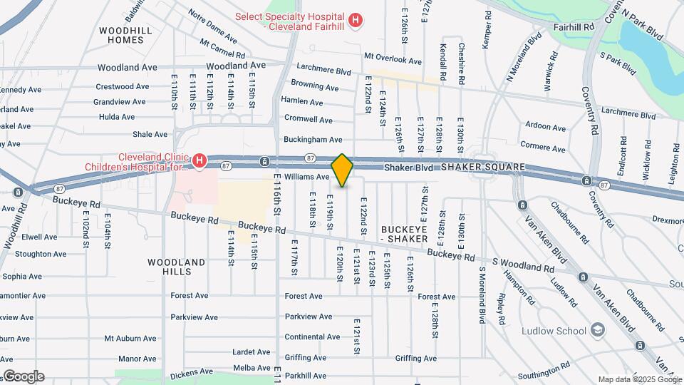 2786 E 120th St Map and Location Details