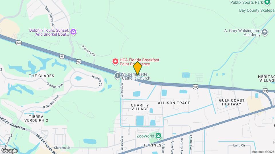 Alexan Back Beach Apartments Map and Location Details