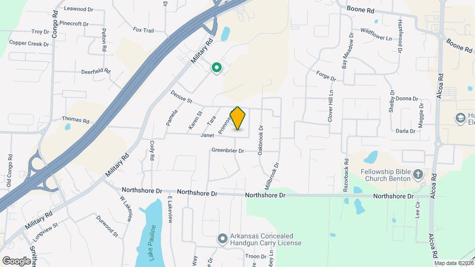 2812 Janet Map and Location Details