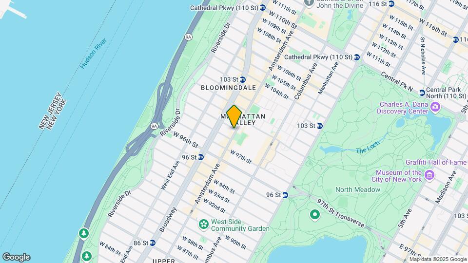 796 Amsterdam Ave Map and Location Details