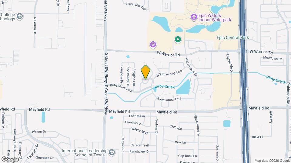 3140 Twisted Vine Ln Mapa y Detalles de la Ubicación