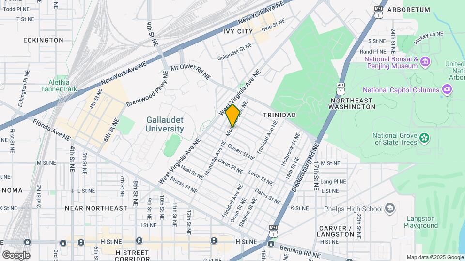 1631 Montello Ave NE Map and Location Details