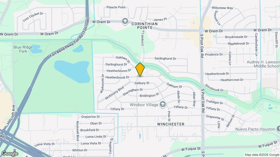 6023 Heatherbrook Dr Map and Location Details
