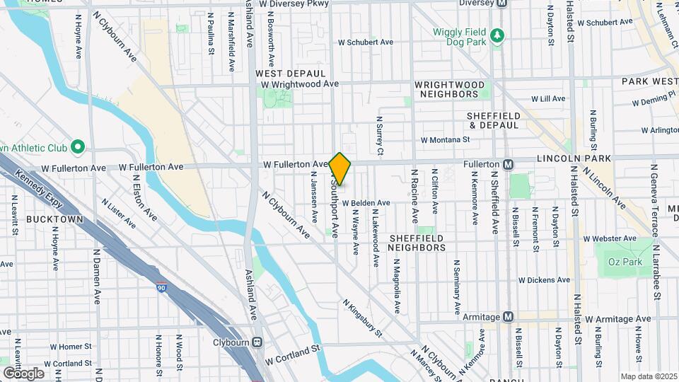 2319-2551 N Southport Ave Map and Location Details