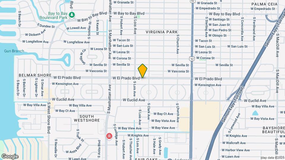 4110 El Prado Blvd Map and Location Details