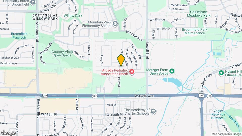 12139 Applewood Ct Map and Location Details