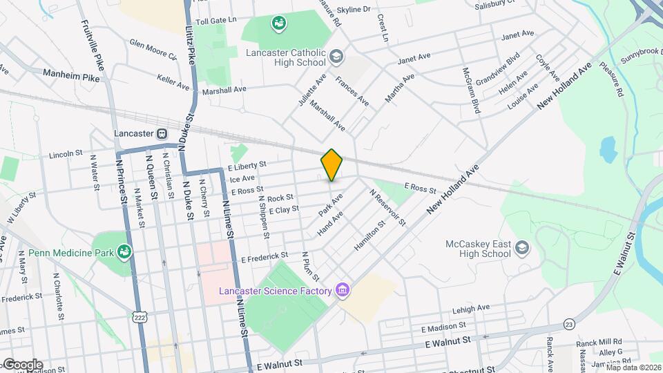 502 E Ross St Map and Location Details