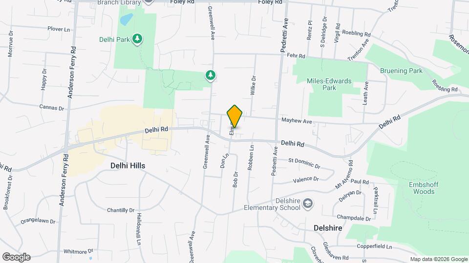 406 Elm St Mapa y Detalles de la Ubicación