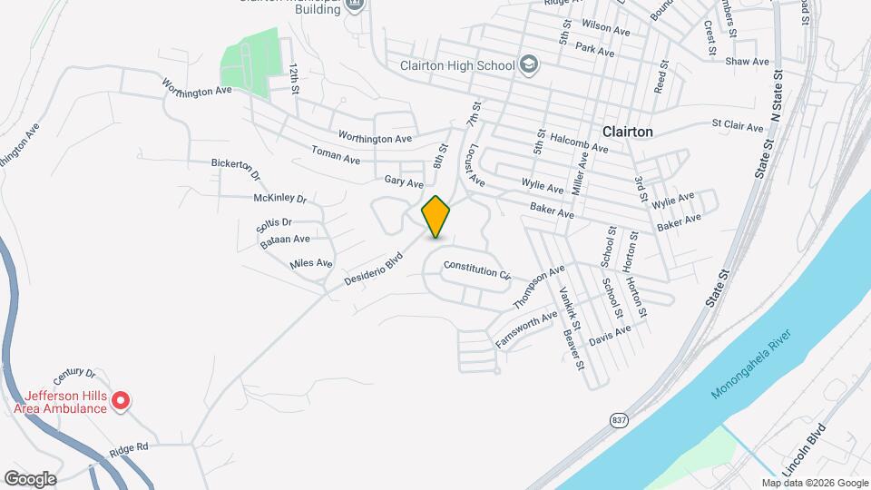 617 Independence Dr Map and Location Details