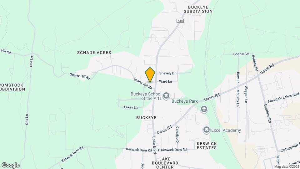 3274 Quartz Hill Rd Map and Location Details