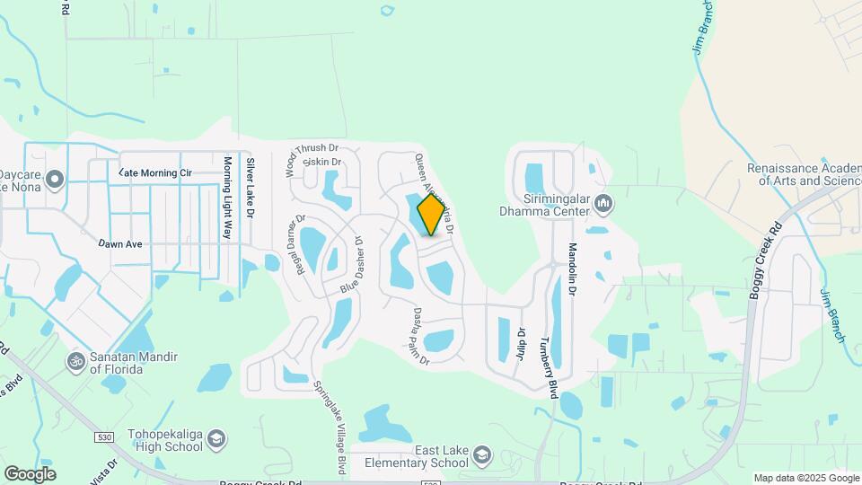 3905 Flowering Orchid Ln Map and Location Details