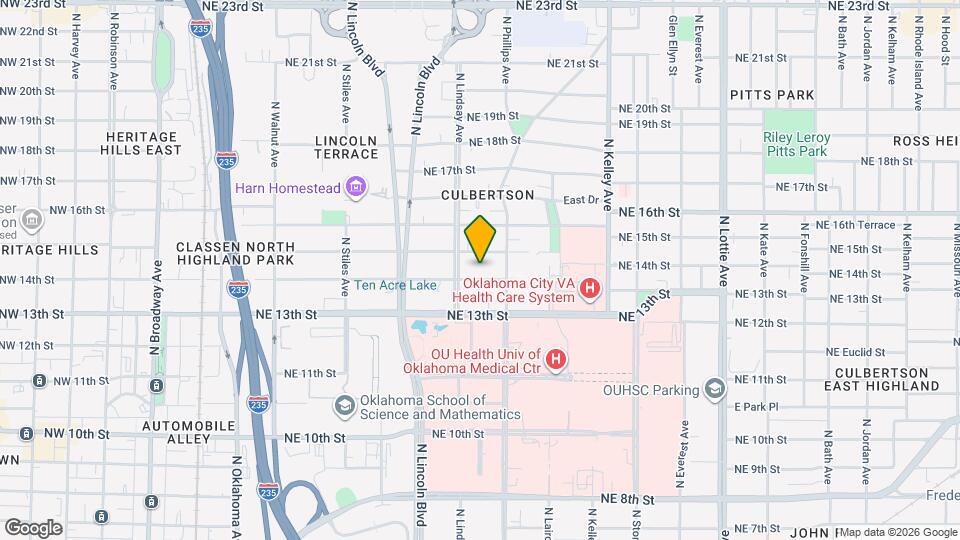 717 NE 14th St Map and Location Details