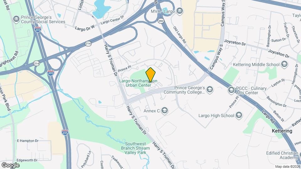 10108 Campus Way S, Unit 204 Map and Location Details