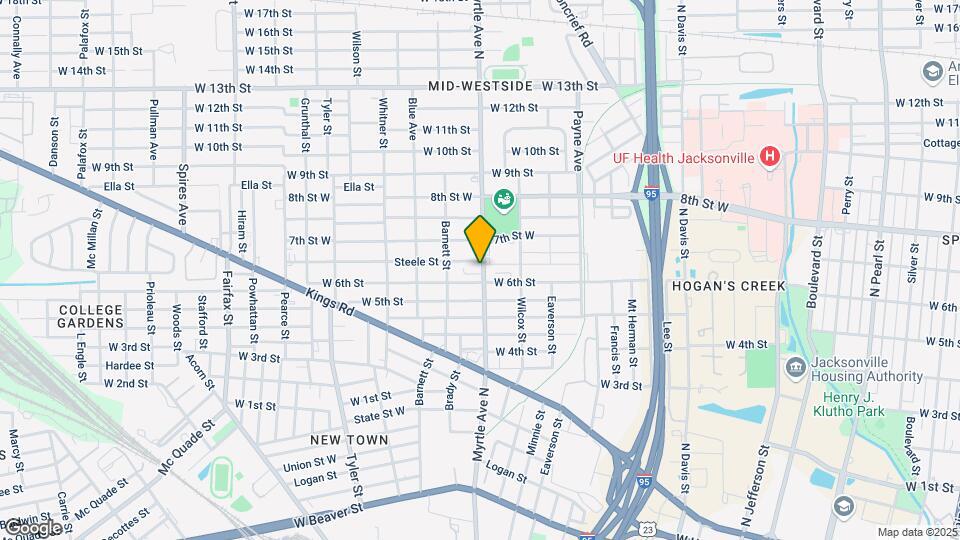 1618 Myrtle Ave N Map and Location Details