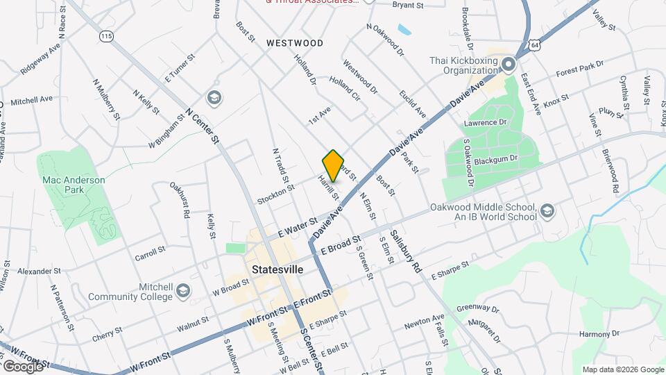 224 Harrill St Map and Location Details