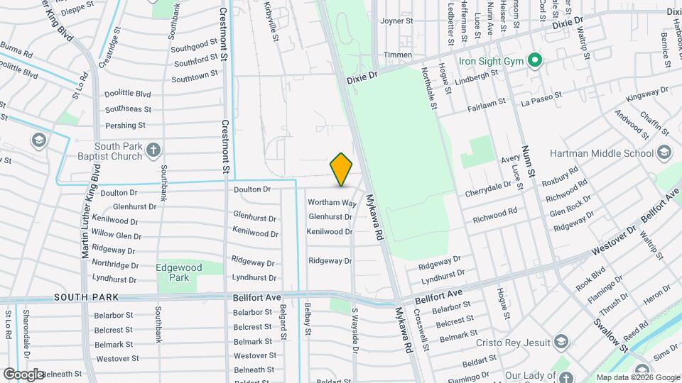 6144 Doulton Dr Map and Location Details