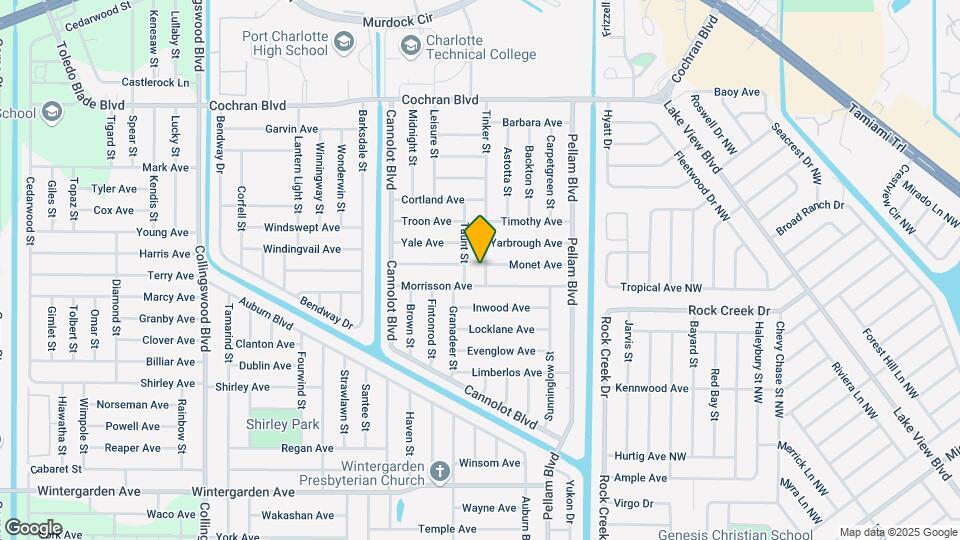 2223 Tinker St Map and Location Details