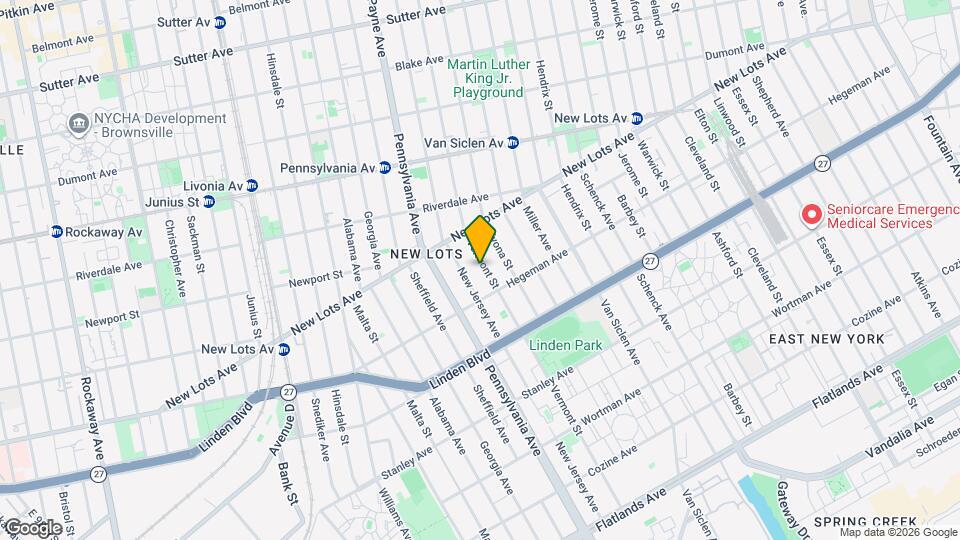 738 Vermont St Map and Location Details