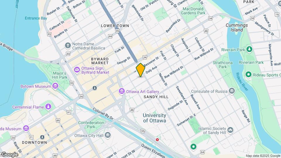 122 Daly Av Map and Location Details