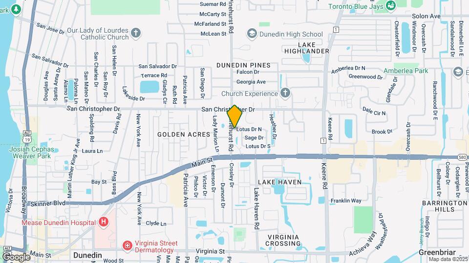 1305 N Lotus Dr, Unit A Map and Location Details