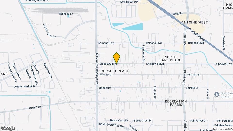 7023 Chippewa Blvd Map and Location Details
