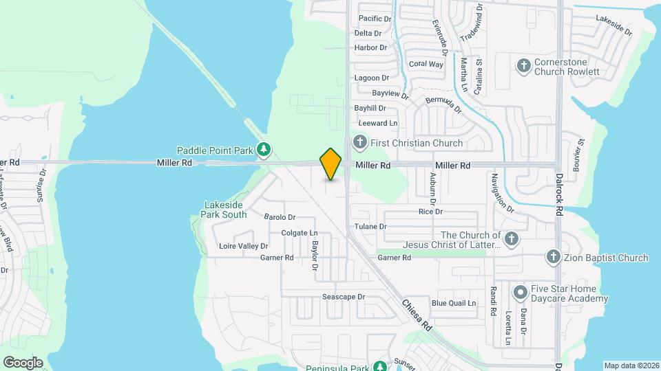 3101 Hillcrest Dr Map and Location Details