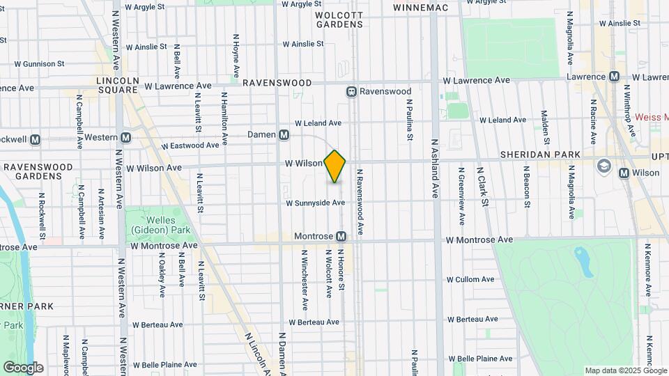 4527 N Wolcott Ave Mapa y Detalles de la Ubicación