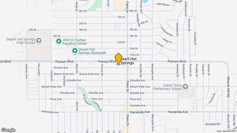 66414 Acoma Ave Map and Location Details