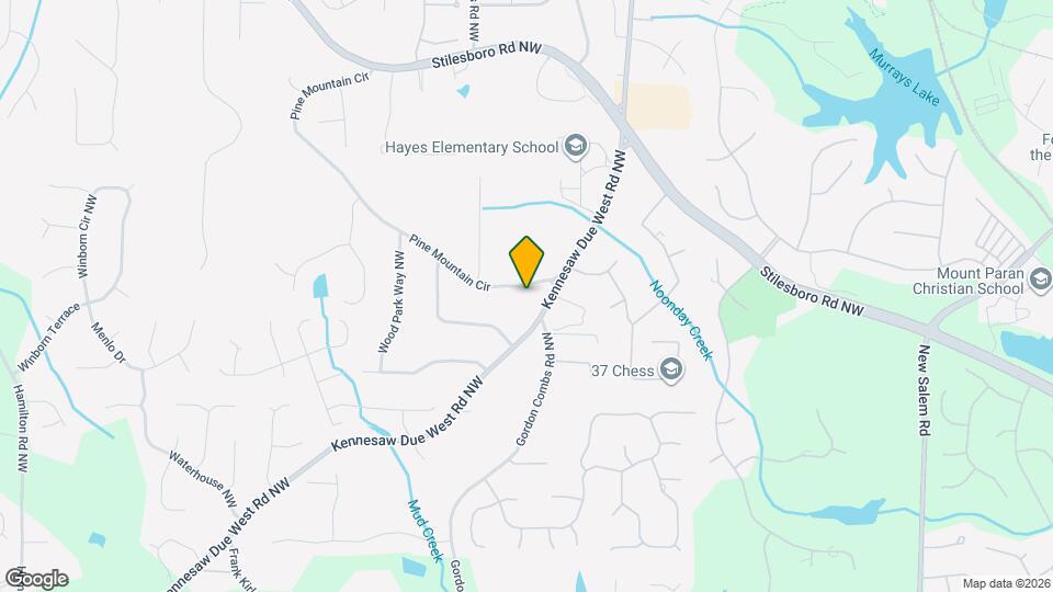 2737 Pine Mountain Cir Map and Location Details