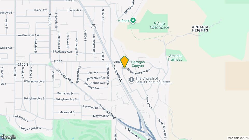 2718 E Commonwealth Ave, Unit 2718 AptA-Simple Space Mapa y Detalles de la Ubicación