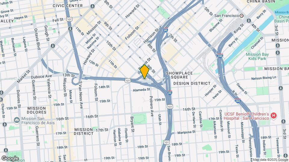 1332 10th St Map and Location Details