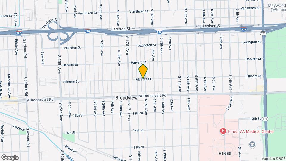 2100 S 15th Ave Mapa y Detalles de la Ubicación