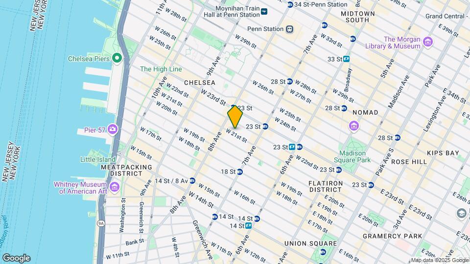 239-247 W 21st St Map and Location Details