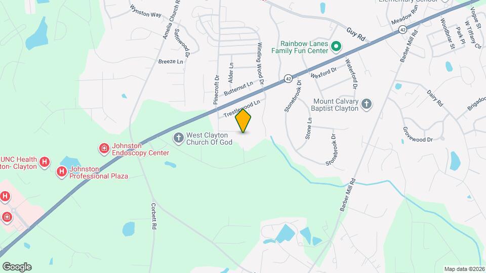 132 Wood Bend Ct Map and Location Details